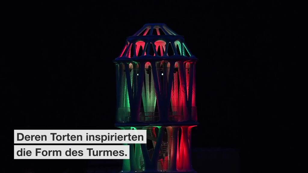 Das höchste gedruckte Bauwerk der Welt steht im Bündnerland