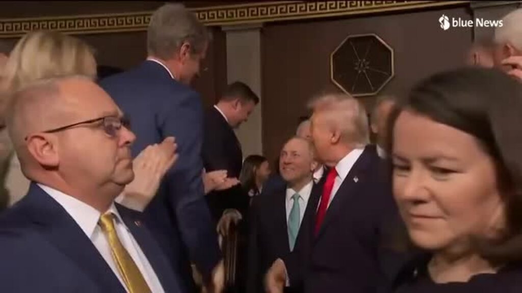 SOTU: Trump wird im Kongress angekündigt