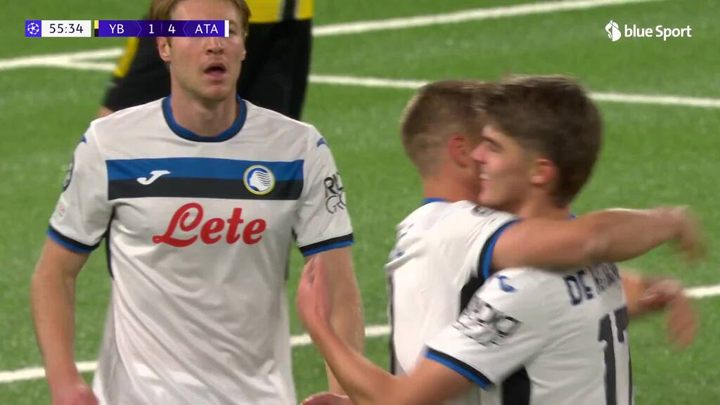 56. Minute: Atalanta mit dem fünften Streich