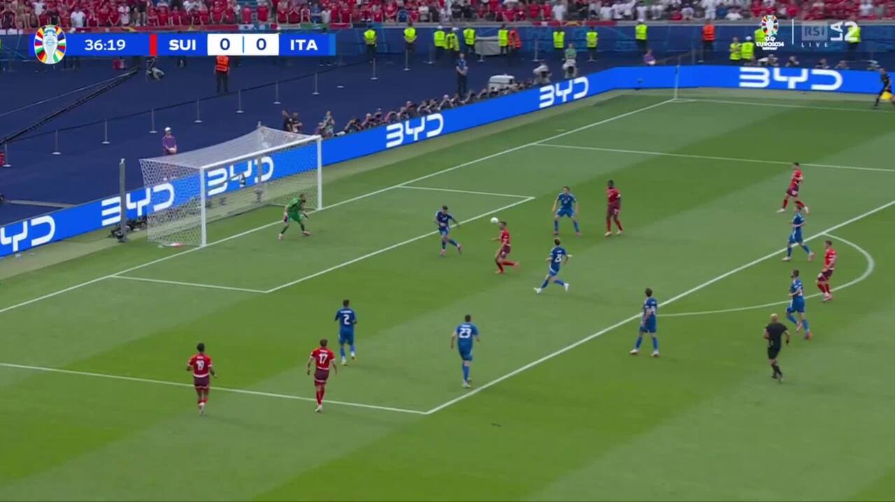 Freuler porta la Svizzera avanti