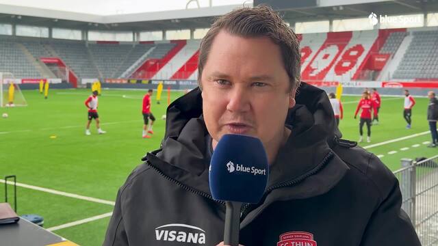 Thun-Sportchef Albrecht: «Wir haben unser Saisonziel nicht korrigiert»