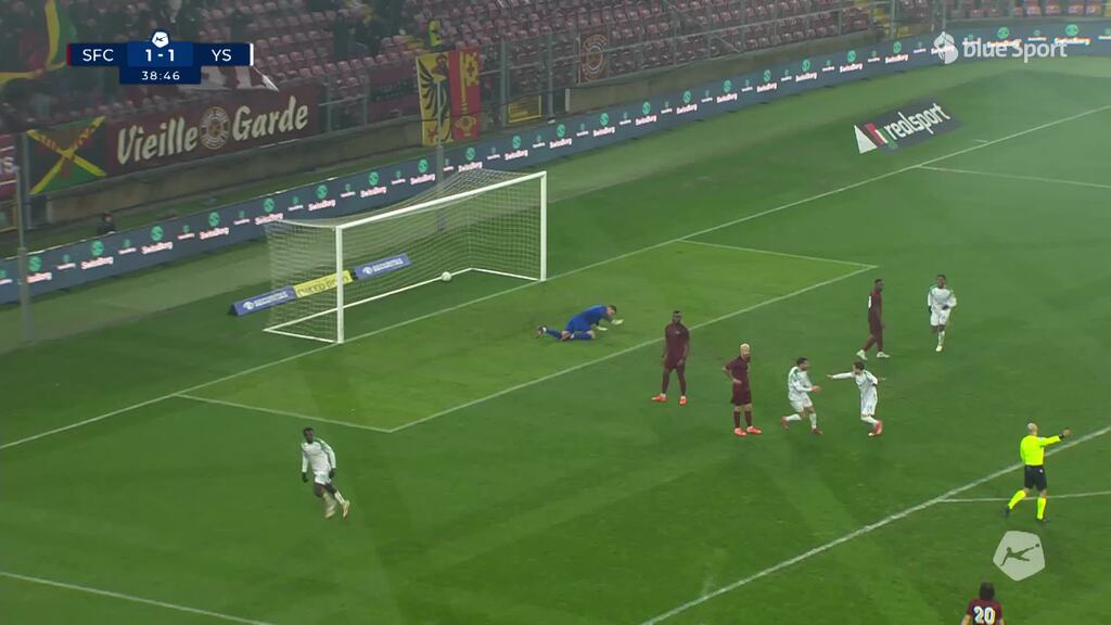 39. Minute: Baradji bringt Yverdon wieder in Front 