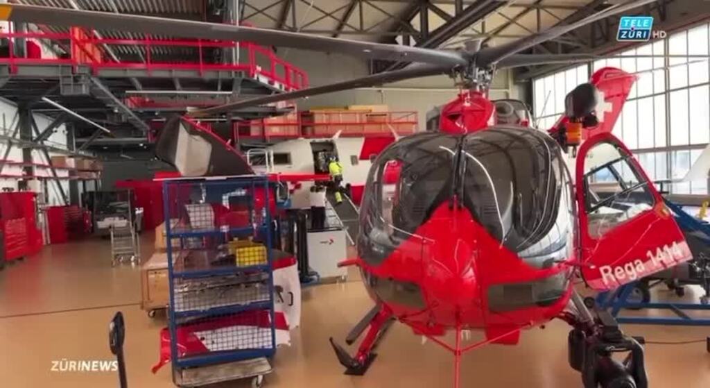 Hier kommen schwerverletzte Brandopfer in Zürich an