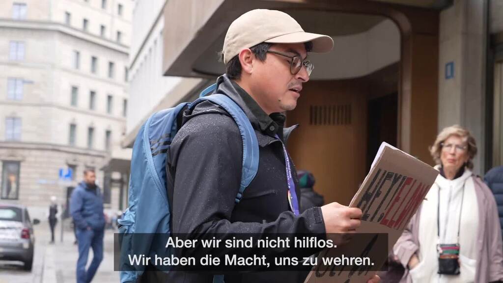 US-Demokraten und Campax rufen in Zürich zum Tesla-Boykott auf