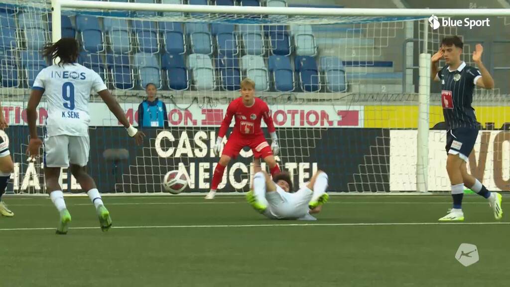 77. Minute: Erneutes Penaltytor für Lausanne zum 3:1