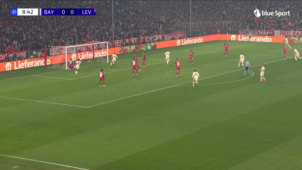 9. Minute: Kane köpft Bayern in Front