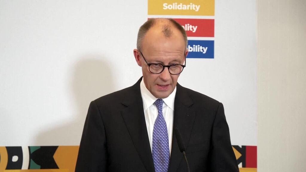 Merz sieht Erfolgschancen für Ukraine-Gespräche skeptisch