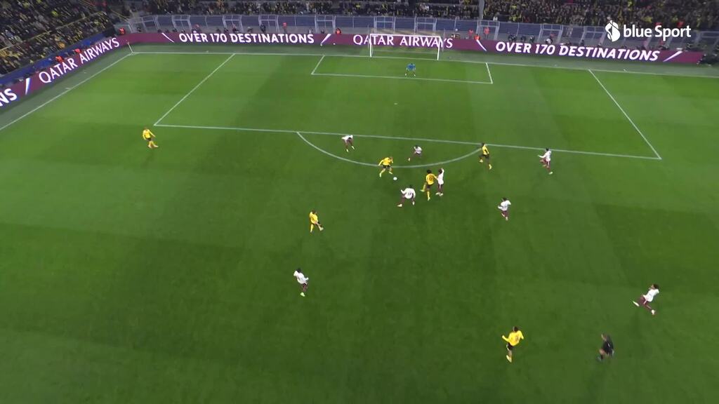 58. Minute: Adeyemi trifft zum 3:0 für Dortmund