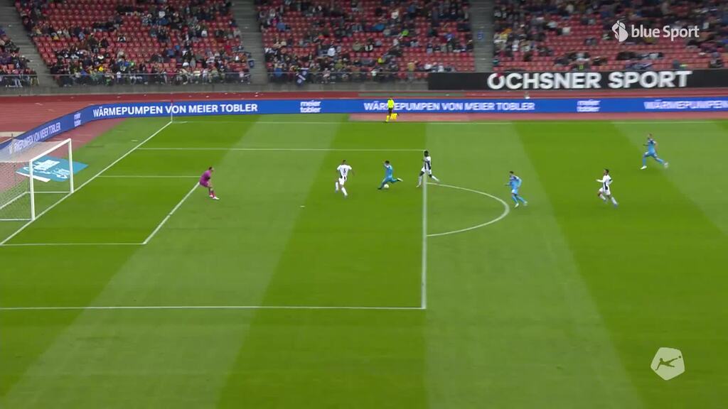 26. Minute: Tor Lugano 0:1 durch Aliseda