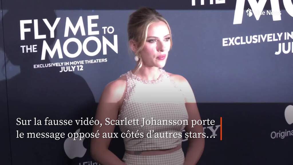 Une vidéo deepfake de Scarlett Johansson circule: l'actrice condamne