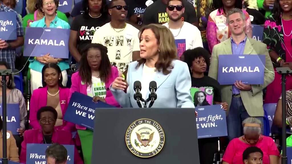 Harris sichert sich genügend Stimmen für US-Präsidentschaftskandidatur
