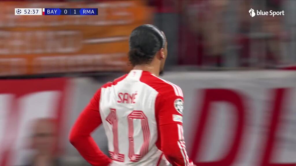 Sané hämmert Bayern zum Ausgleich