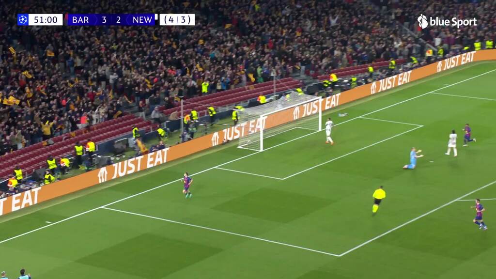 Fermin Lopez stellt auf 4:2 für Barcelona