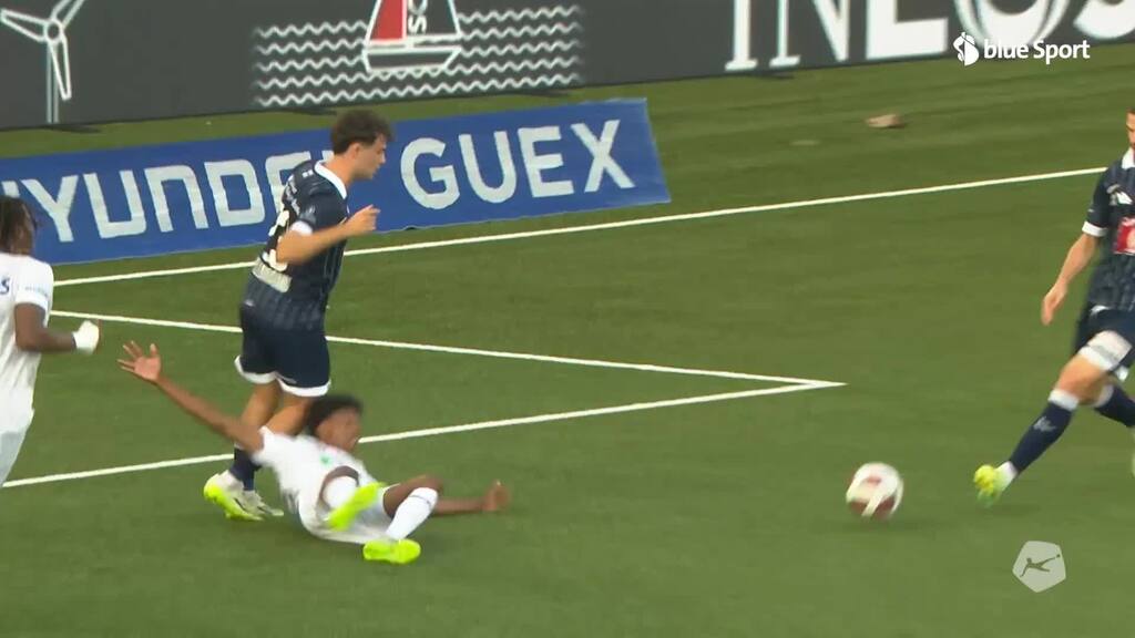 73. Minute: Penalty für Lausanne zum 2:1