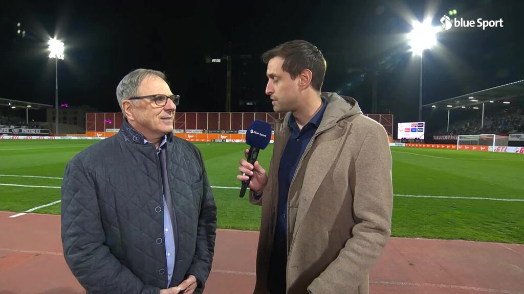 Karl Engel im Halbzeit-Interview