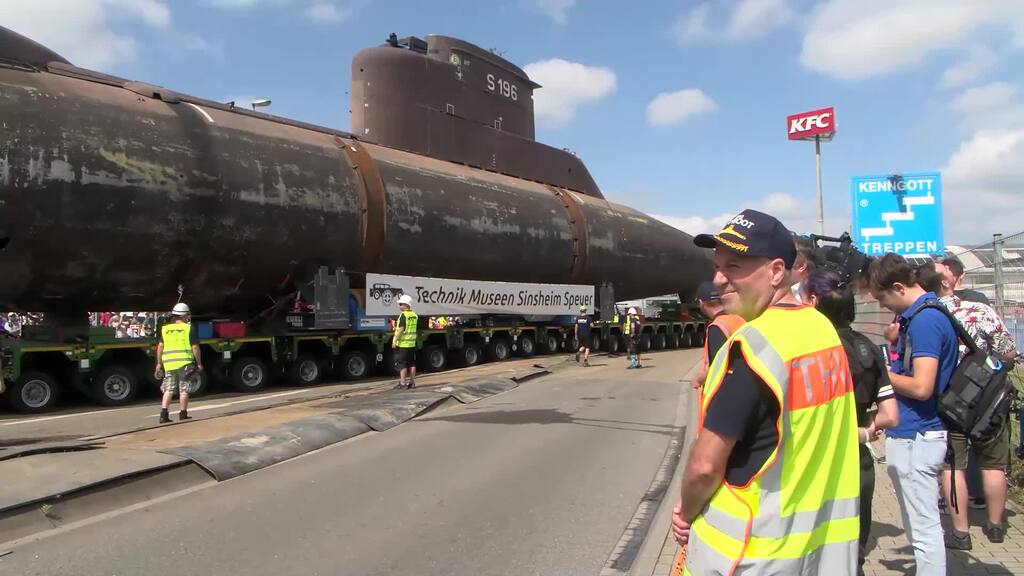 U-Boot auf Landgang – U17 findet Liegeplatz im Museum