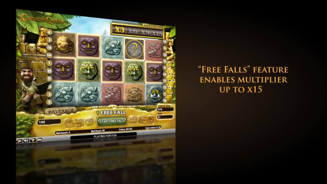 Gonzo S Quest Slot Gameplay And Review
