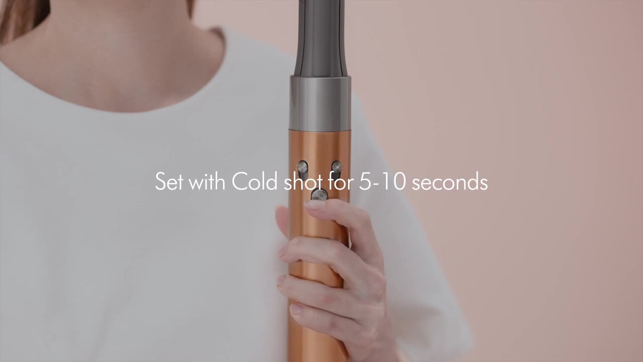 中古品　DysonAirwrap 青 Refurbished Dyson Airwrap™ multi-styler Complete Long