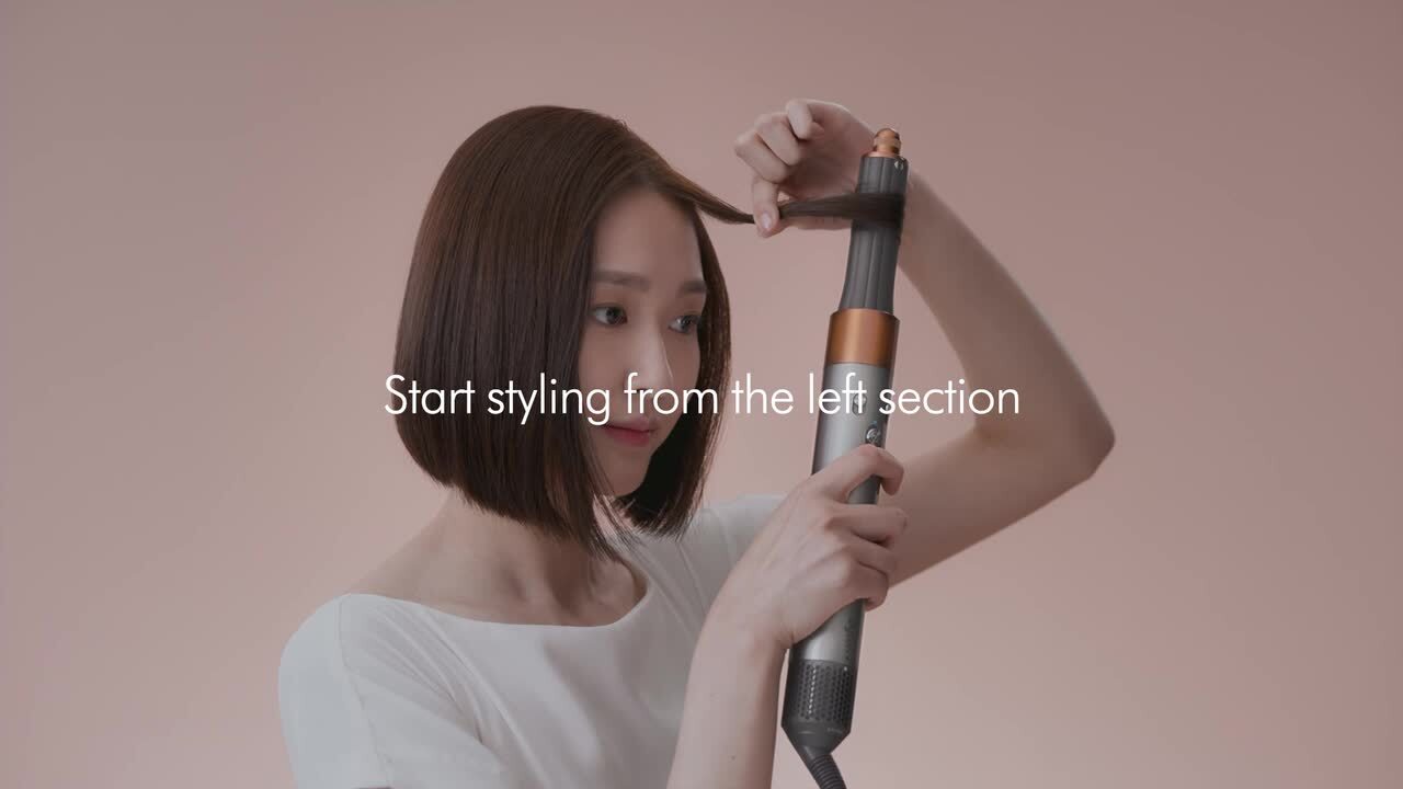 中古品　DysonAirwrap 青 New Dyson Airwrap i.d.™ multi-styler and dryer - Straight+