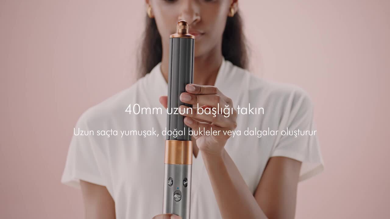 Dyson Airwrap™ saç şekillendirme ve kurutma seti | Nikel/bakır