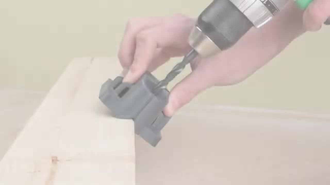 GUIDE DE PERCEUSE à goujons en bois réglable 3 en 1 gabarit gabarit