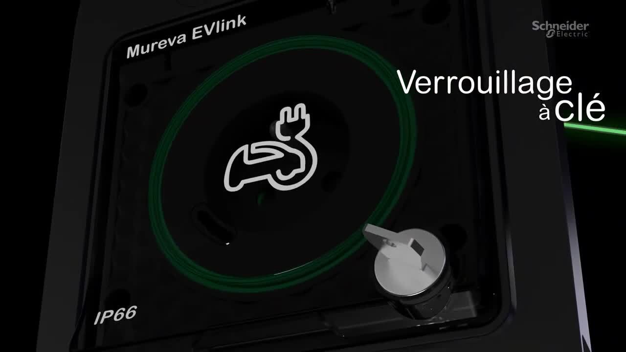 Kit Mureva EVlink - prise renforcée voiture électrique - Schneider