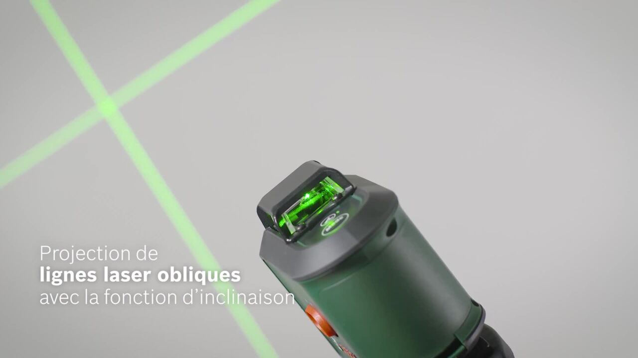Laser lignes UniversalLevel 3 de Bosch avec tige…