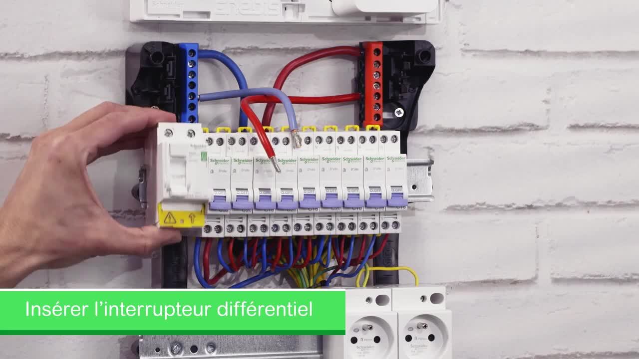 Interrupteur Différentiel Type B 30mA 40A - RCCB Classe B 2P 10kA 230V - Pour Bornes De Recharge Voiture électrique, Photovoltaïque
