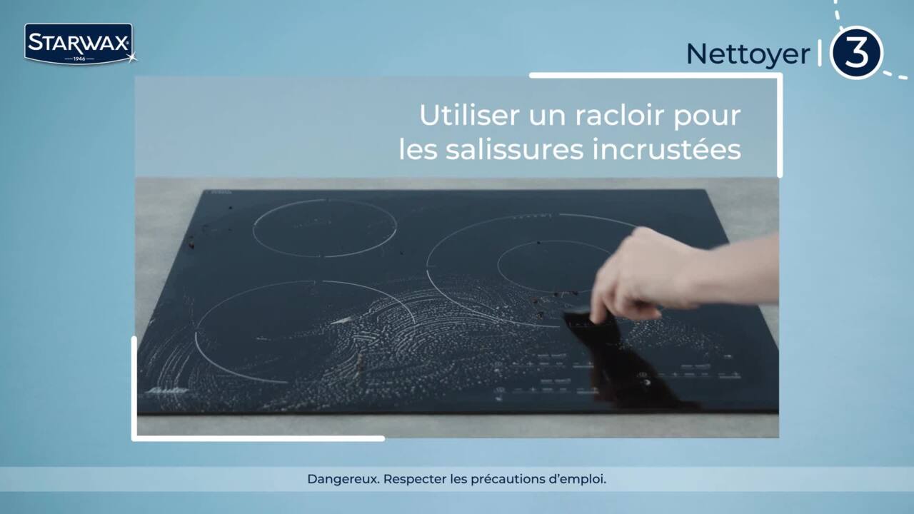 Racloir Vitrocéramique Radiant et Induction Grattoir pour Nettoyage des  Plaques de cuisson - Bellynck et Fils