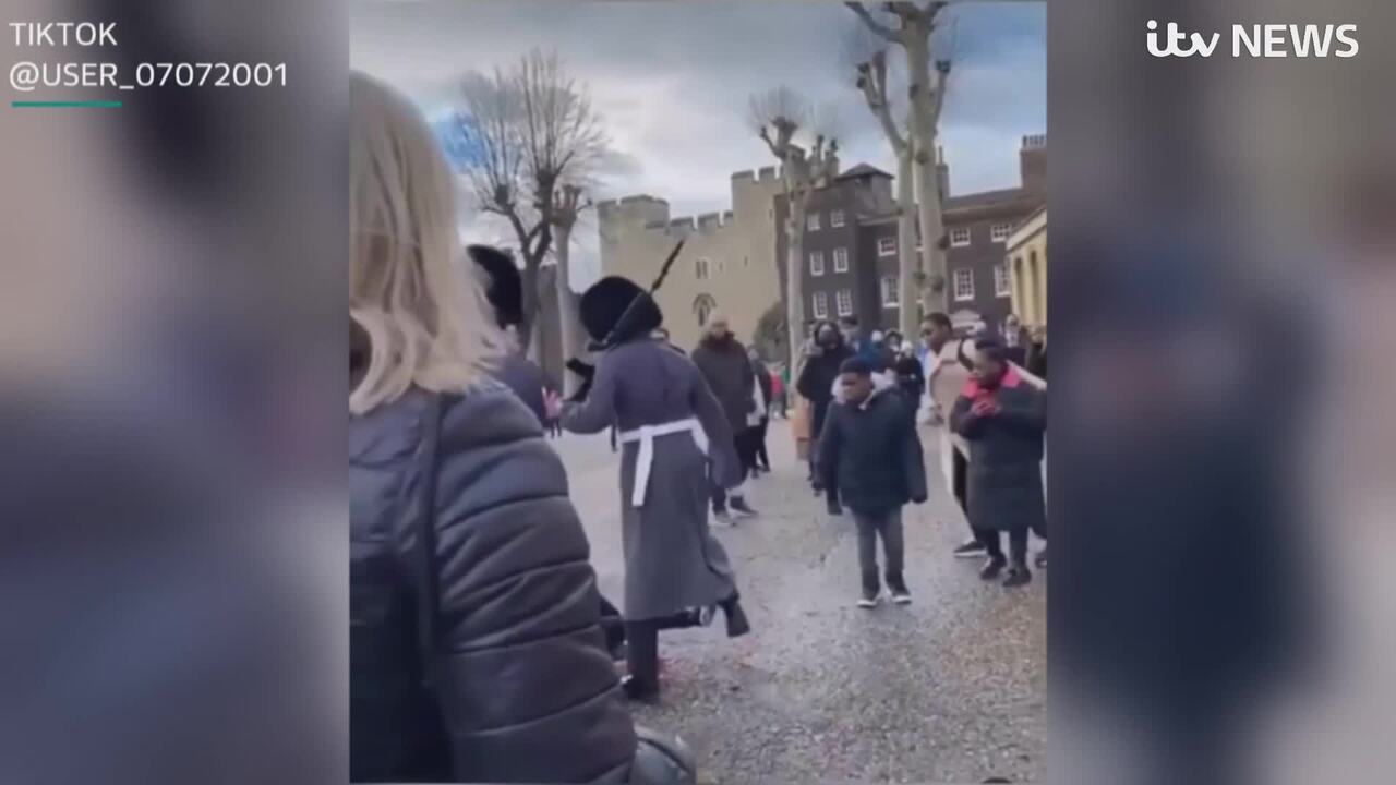 Video: Child Knocked Over by Queen's Guard, Was Accident, Spokesperson Says