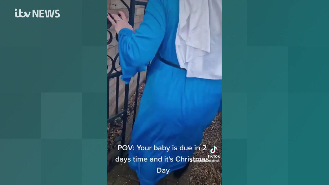 Peterborough woman gives birth after dressing up as Virgin Mary on  Christmas Day | ITV News Anglia