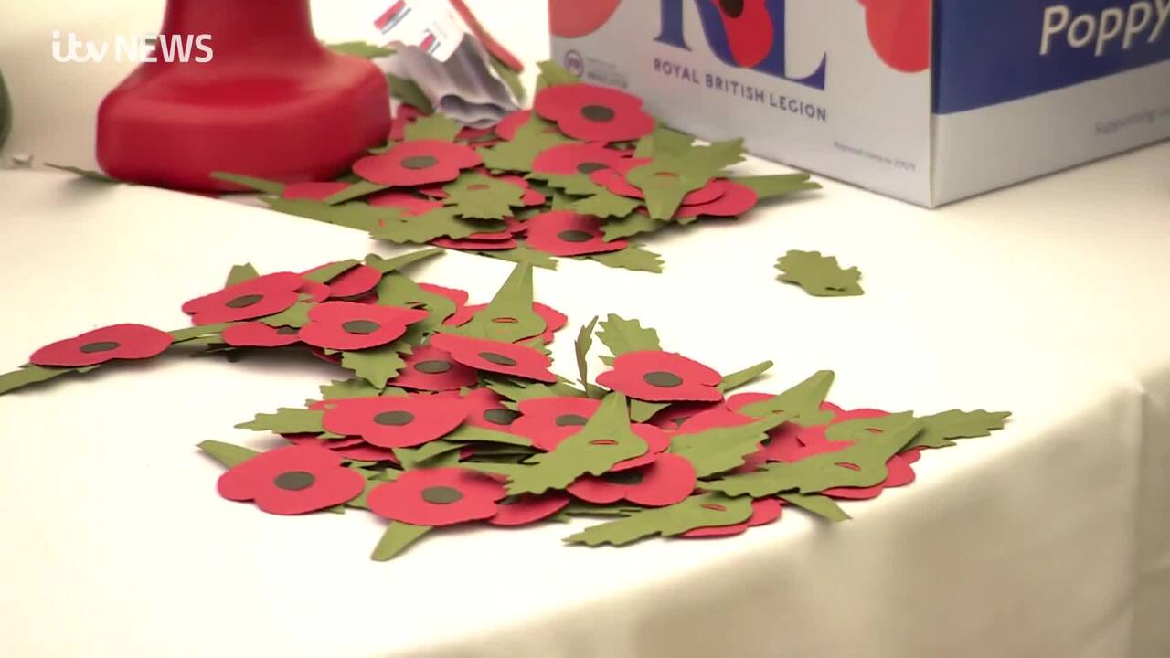 Royal British Legion poppies ditch plastic for paper