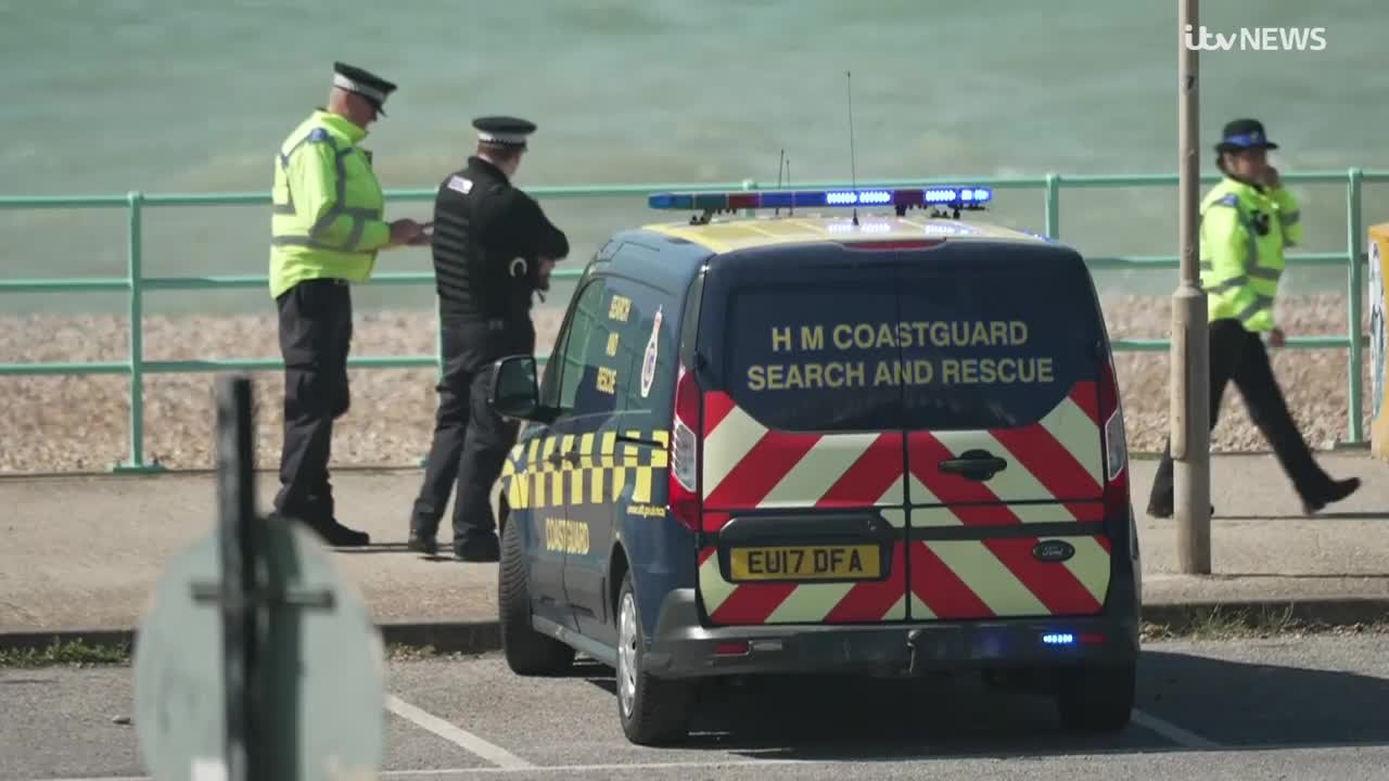 Beach reopens after deaths of three women who drowned in sea at Brighton | ITV News Meridian