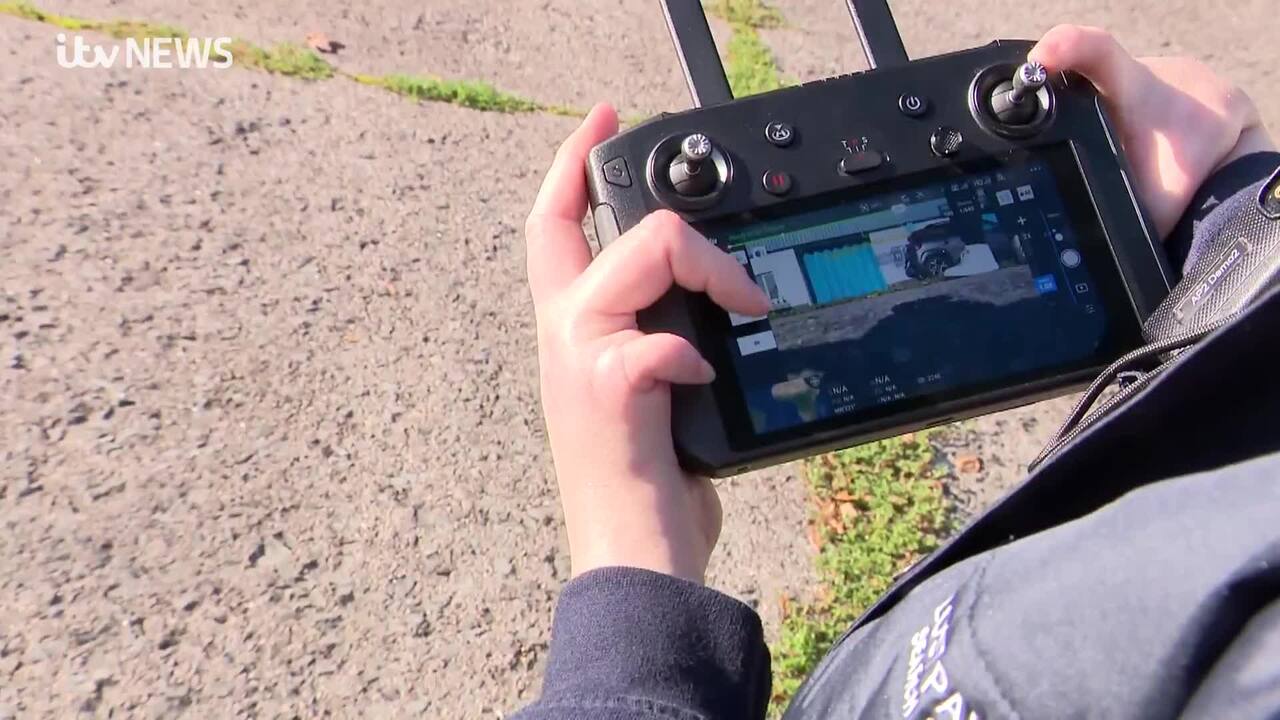 Drones used to catch colony of 80 stray cats running wild in