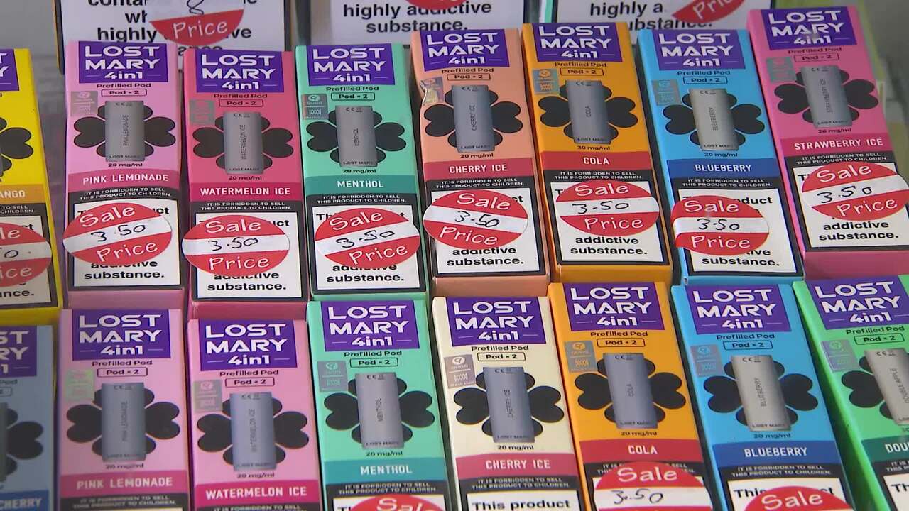 Illegal disposable vapes still being sold in Brighton - ITV News Meridian  investigation