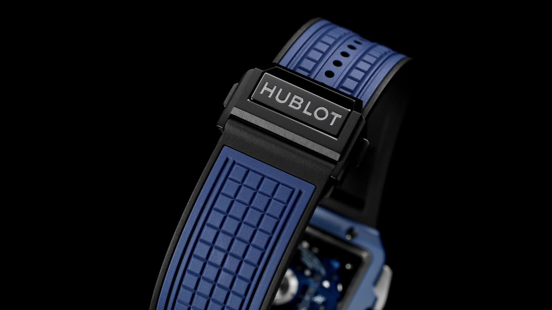 Square Bang Unico Blue Ceramic 42 mm | Hublot US