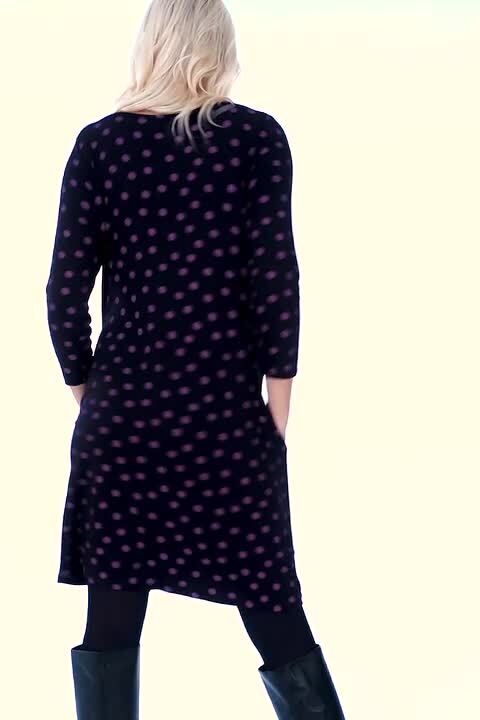 A New Day Polka Dots Black Leggings Size 16 - 37% off