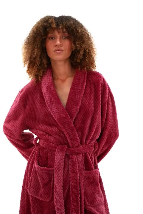 princess polly baby blue dress Burgundy Pure Cotton Velvet Fully Silk Lined Dressing Gown Handmade by  Daniel Hanson in England — Daniel Hanson main image 0