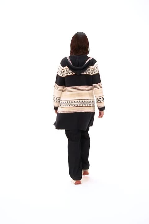 【新品タグ付】23AW　Nordic Collage Knit Cardigan DISCOVERED DISCOVERED(ディスカバード) / Nordic Collage Knit