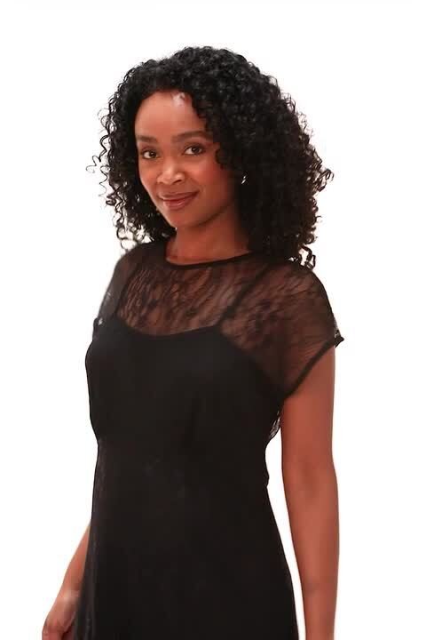 Black Petite Lace Stretch Midi Dress | Roman UK