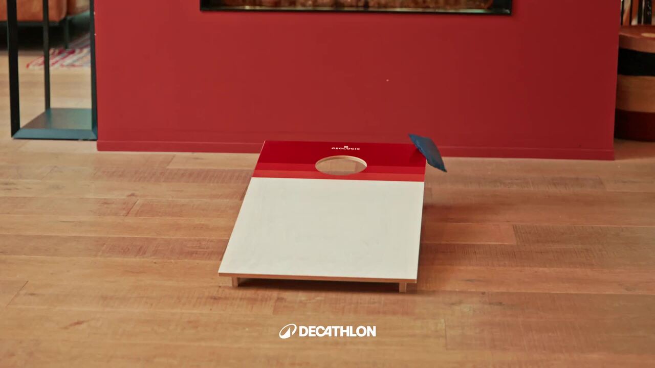 Ready-To-Play Compact Cornhole Game - Video 2
