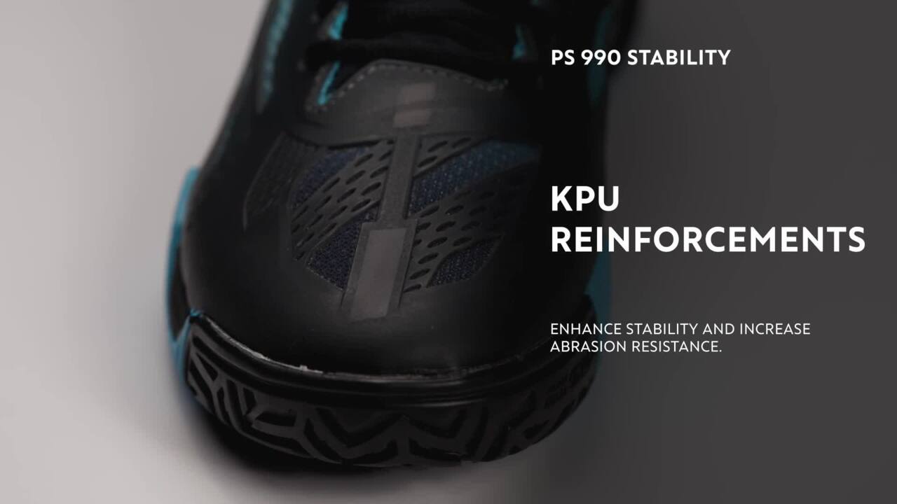 Zapatillas de pádel Hombre Kuikma PS 990 Stability azul negro - Decathlon