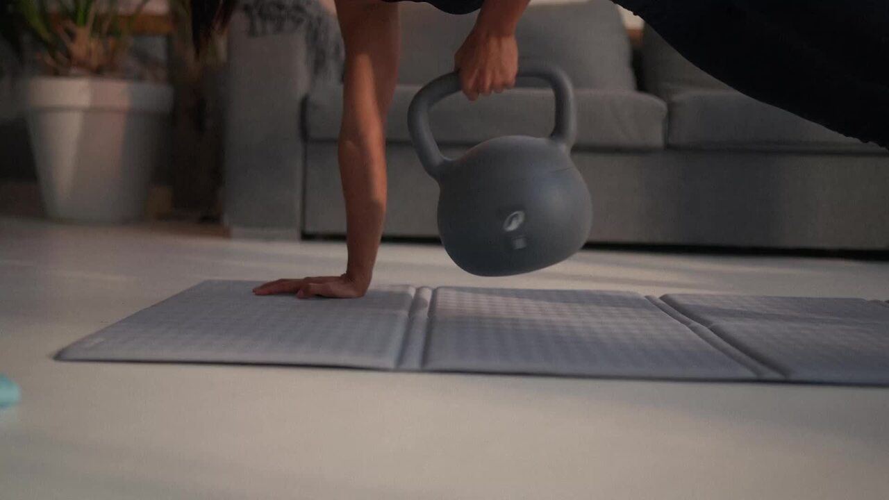 Home Kettlebell 4 kg - Grey - Video 2