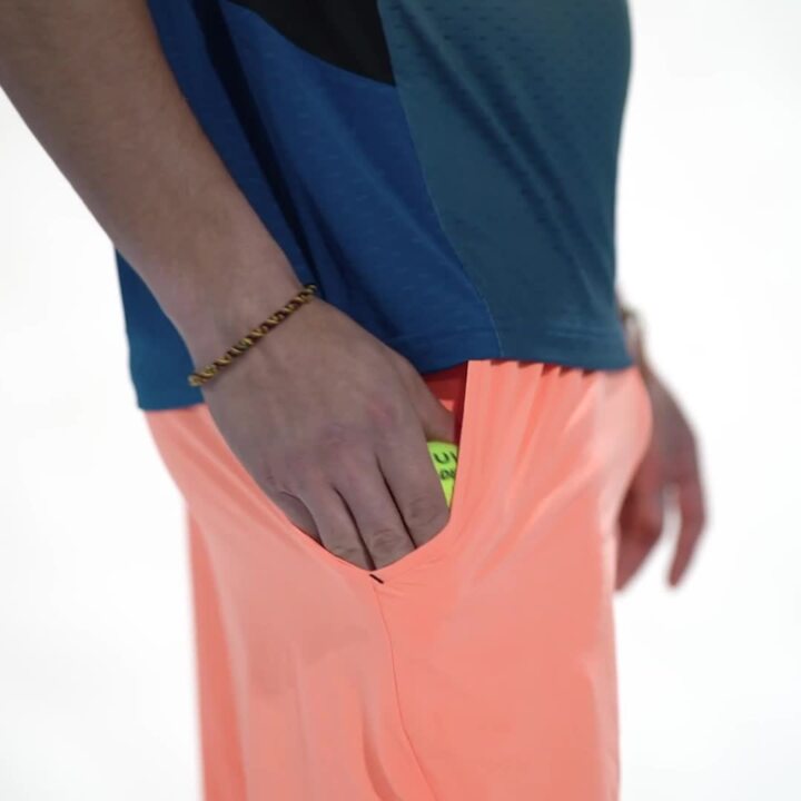 Pantalón corto de pádel hombre Kuikma 900 naranja - Decathlon