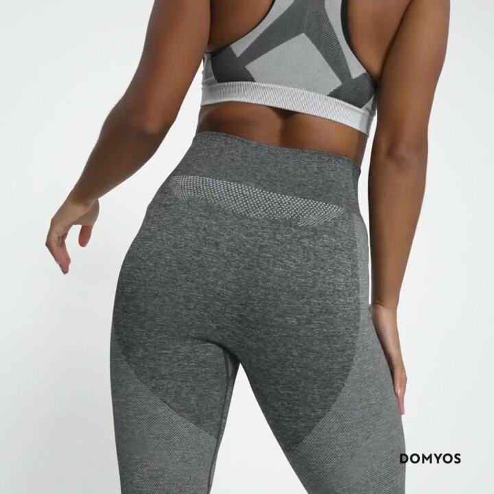 High-Waisted Seamless Fitness Leggings with Phone Pocket