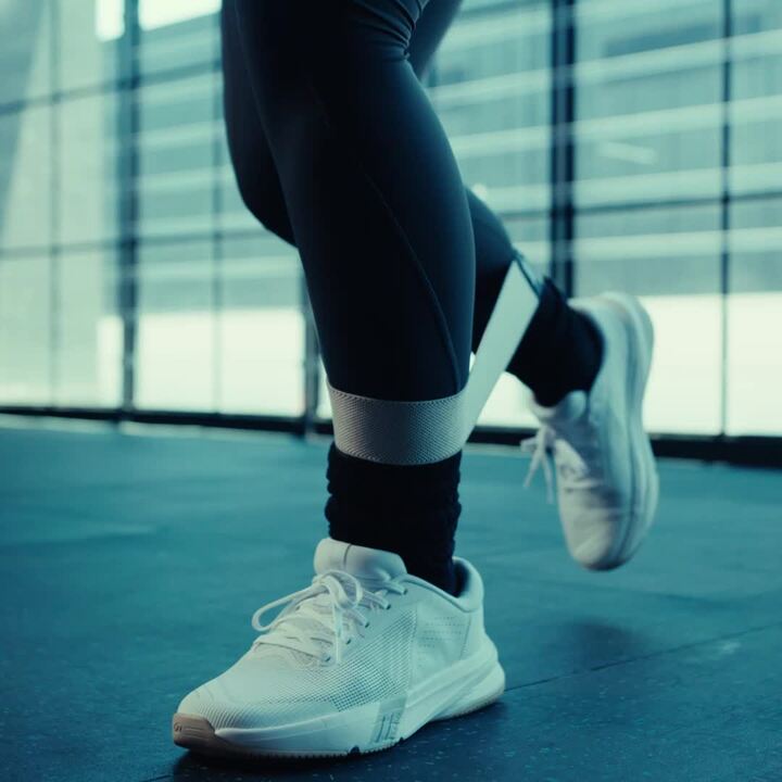 Women's High-Waisted Sculpting Sport Leggings - Dark Grey - Video 2