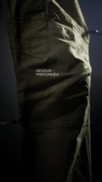 Men Tactical Outdoor Cargo Trousers - Reinforced High Strength Durable Fabric - STEPPE900 - Video 2