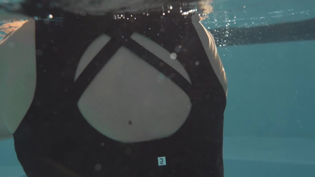 Bañador Mujer aquagym negro