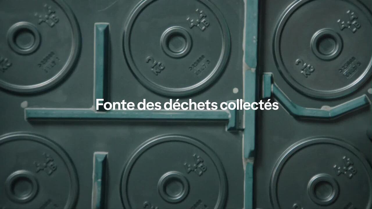 Versatile Weight Training Kit 50Kg with Plates, Barbell and Dumbbell Bars -Black - Video 2