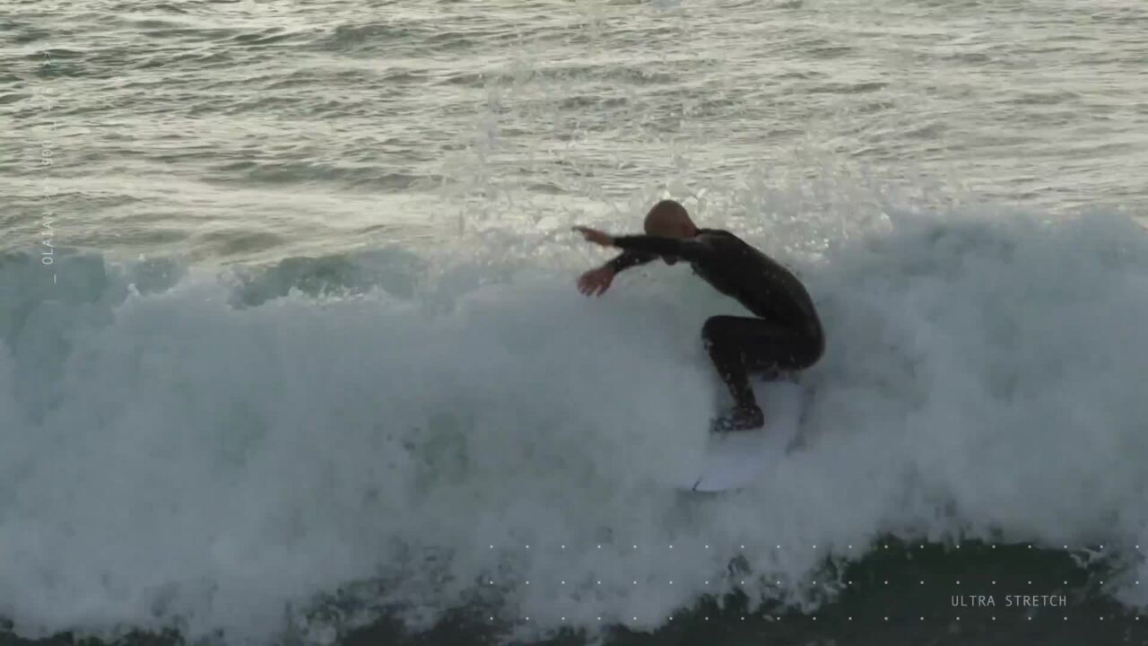 Olaian 900 Stretch Neoprene Surfing Full Wetsuit Chest zip 4 3mm Men